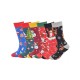 Two or Four Pack Christmas Cotton Socks